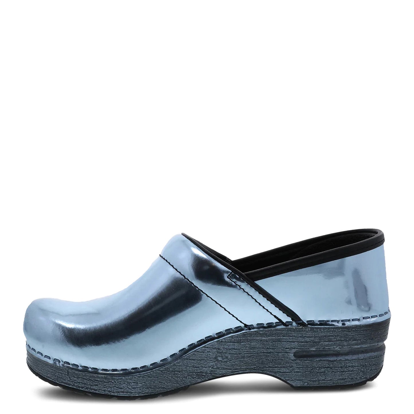 Peltz Shoes Women's Dansko Professional Clog Metallic Sky 006-097202
