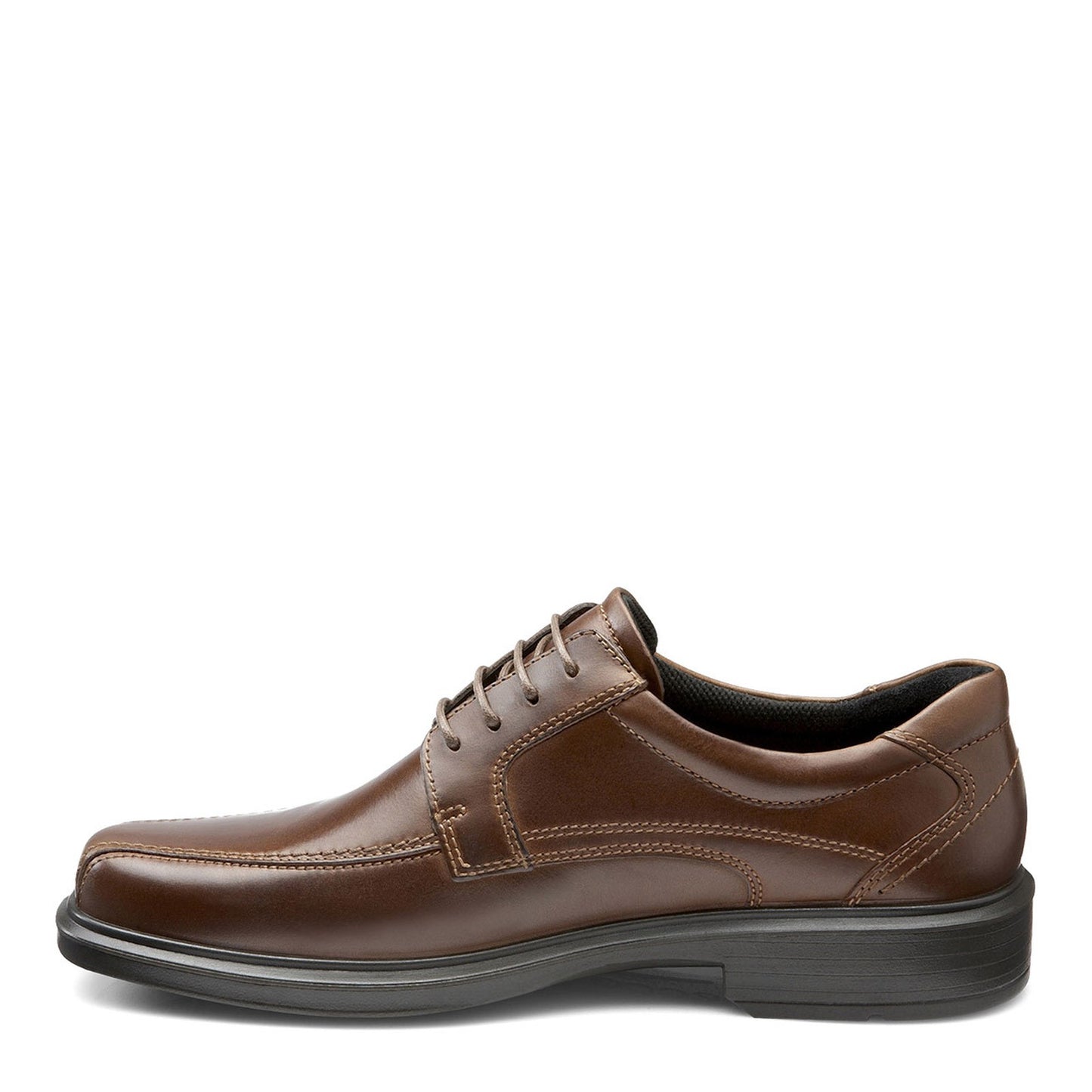 Peltz Shoes Men's Ecco Helsinki Bike Toe Oxford COCOA 050104-01482