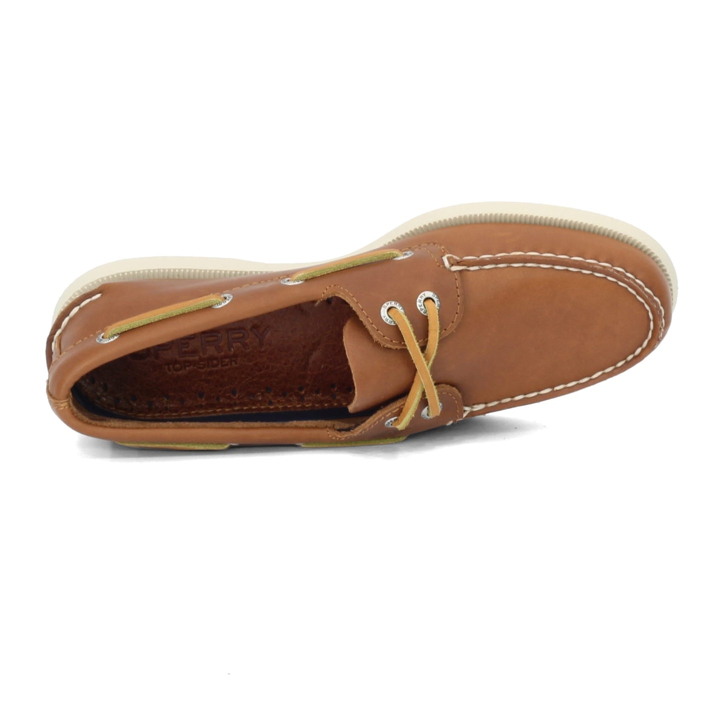 Peltz Shoes Men's Sperry Authentic Original Boat Shoe TAN 0532002