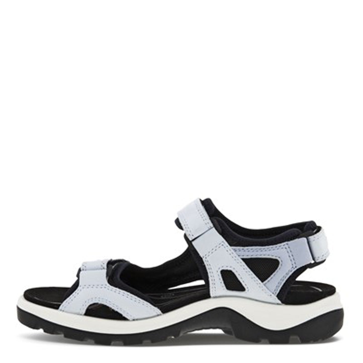 Peltz Shoes Women's Ecco Yucatan Sandal BLUE 069563-60563
