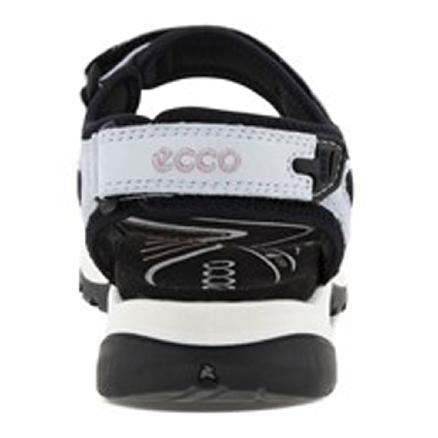 Peltz Shoes Women's Ecco Yucatan Sandal BLUE 069563-60563