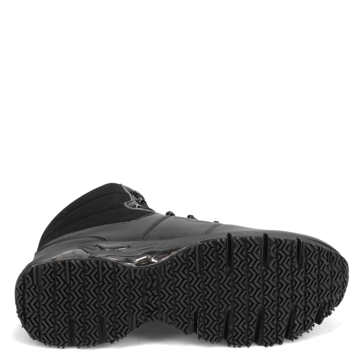 Peltz Shoes Men's Fila Memory Breach SR Work Boot BLACK 1SH40132-001