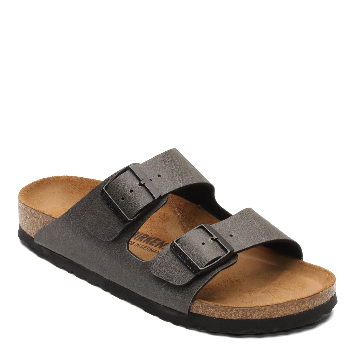 Peltz Shoes Women's Birkenstock Arizona Birkoflor Slide Sandal - Narrow Width ANTHRACITE 1000 127 N