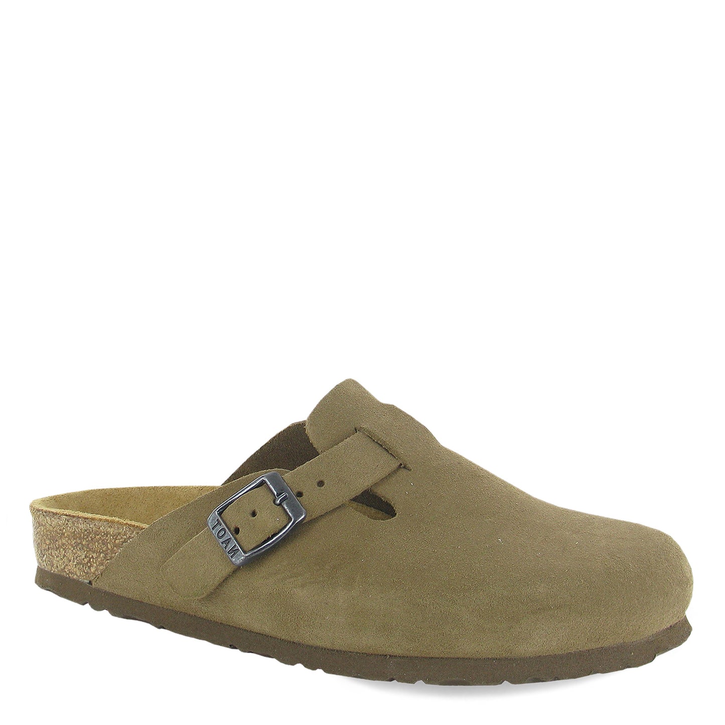 Peltz Shoes Women's Naot Spring Classic Clog TAUPE SUEDE 1000-382