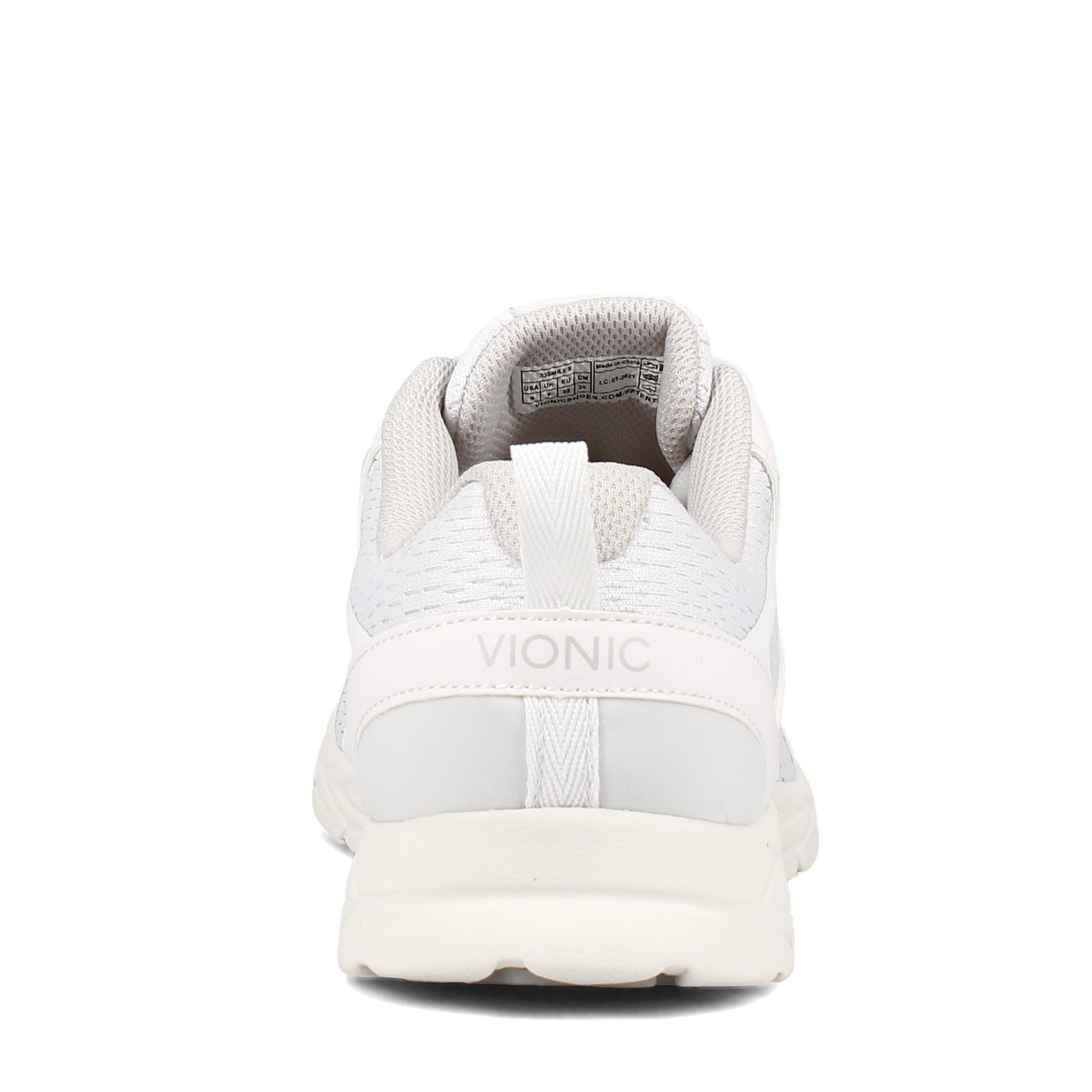 Peltz Shoes Women's Vionic Miles Sneaker WHITE 10000672-WHT