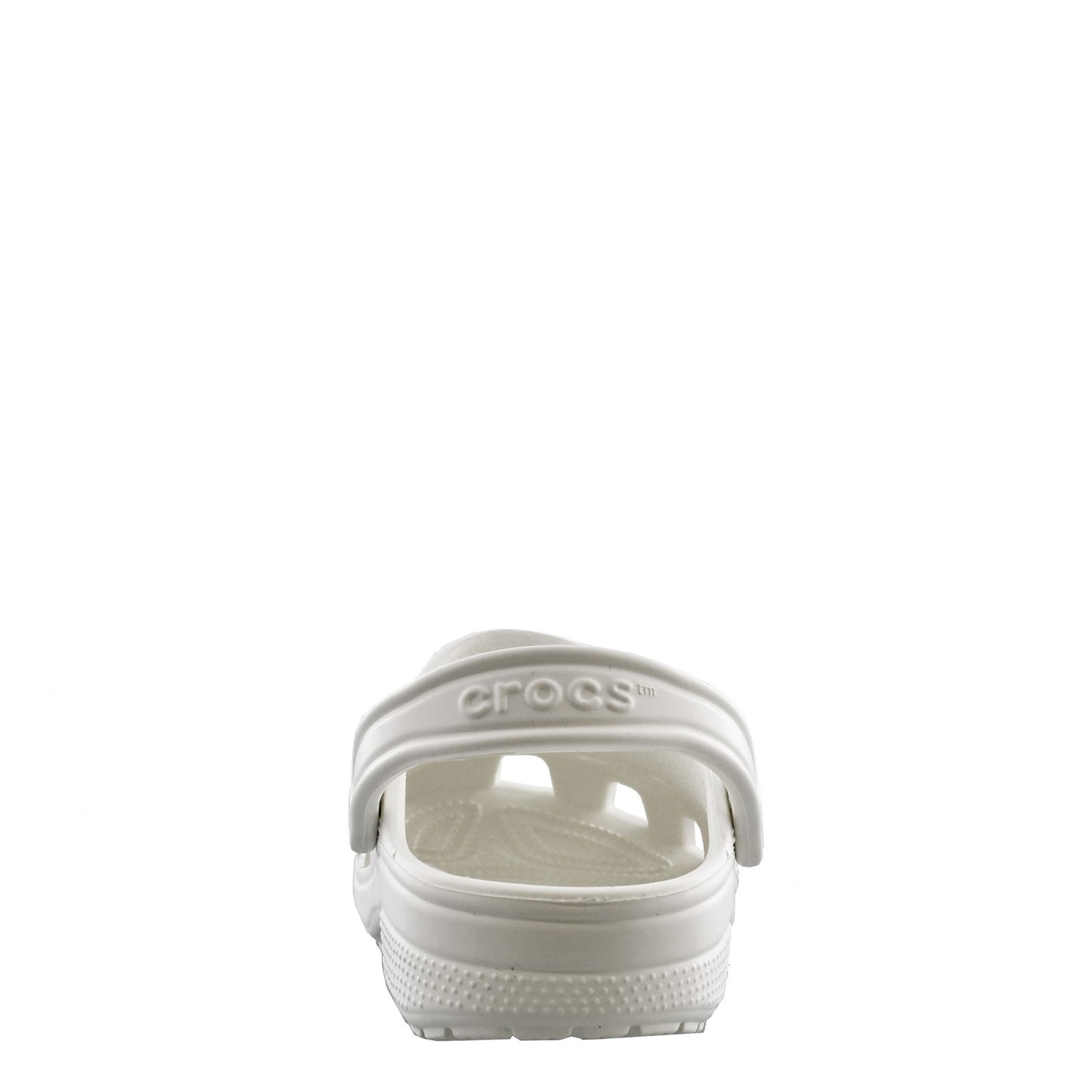Peltz Shoes Unisex Crocs Classic Clog White 10001-100