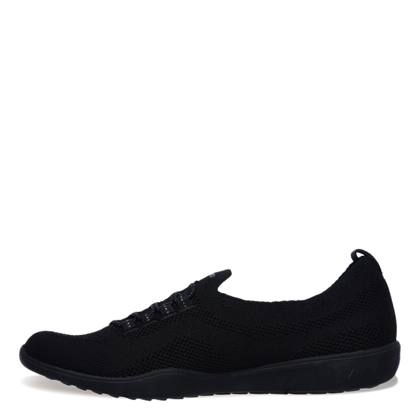 Peltz Shoes Women's Skechers Newbury St - Every Angle Sneaker BLACK 100033-BBK