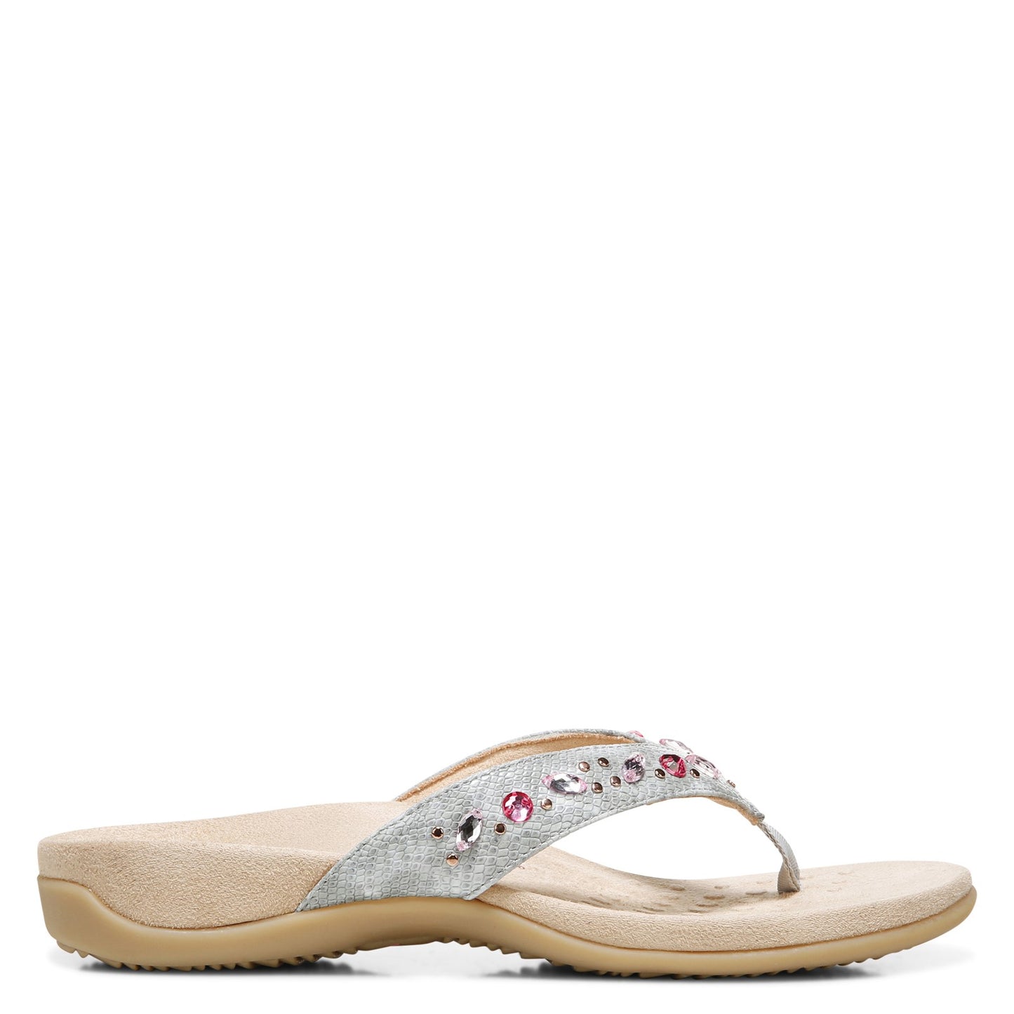 Peltz Shoes Women's Vionic Lucia Sandal GRAY 10011187-020