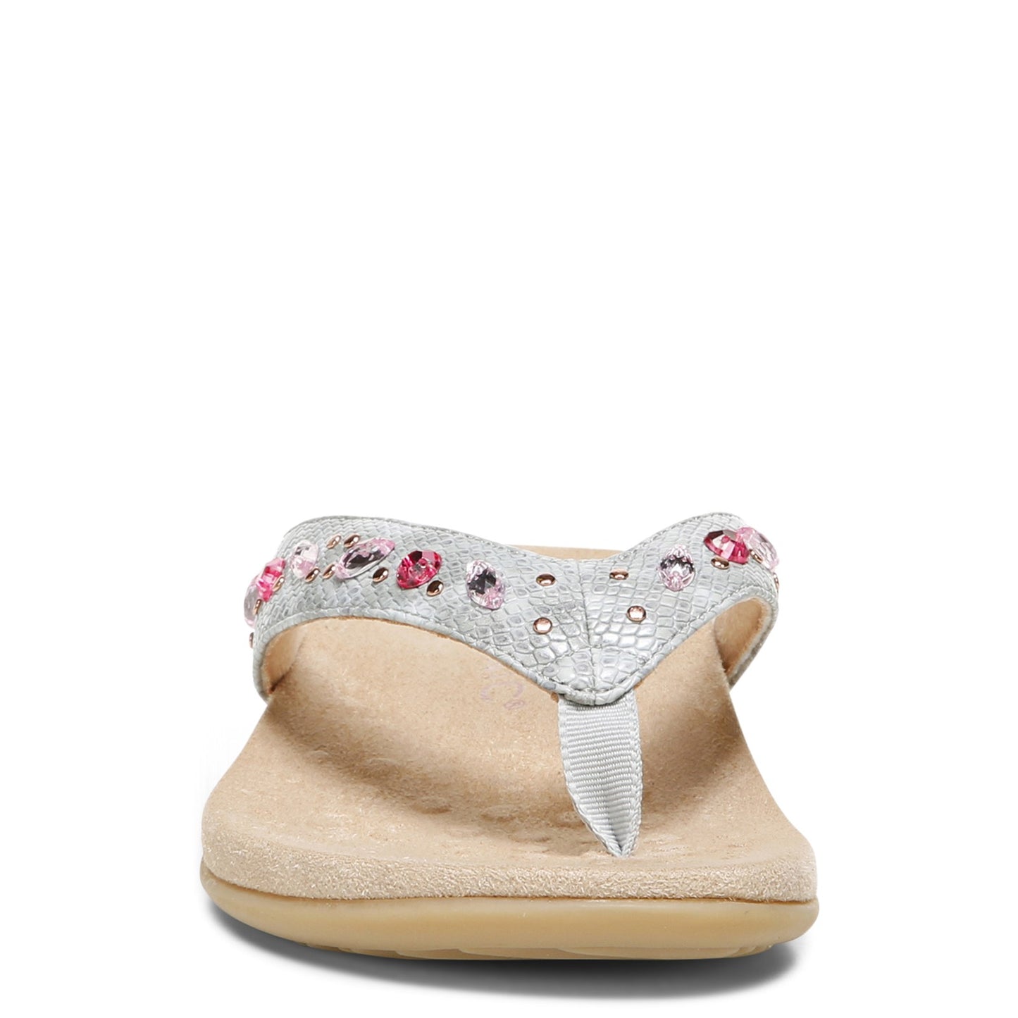 Peltz Shoes Women's Vionic Lucia Sandal GRAY 10011187-020