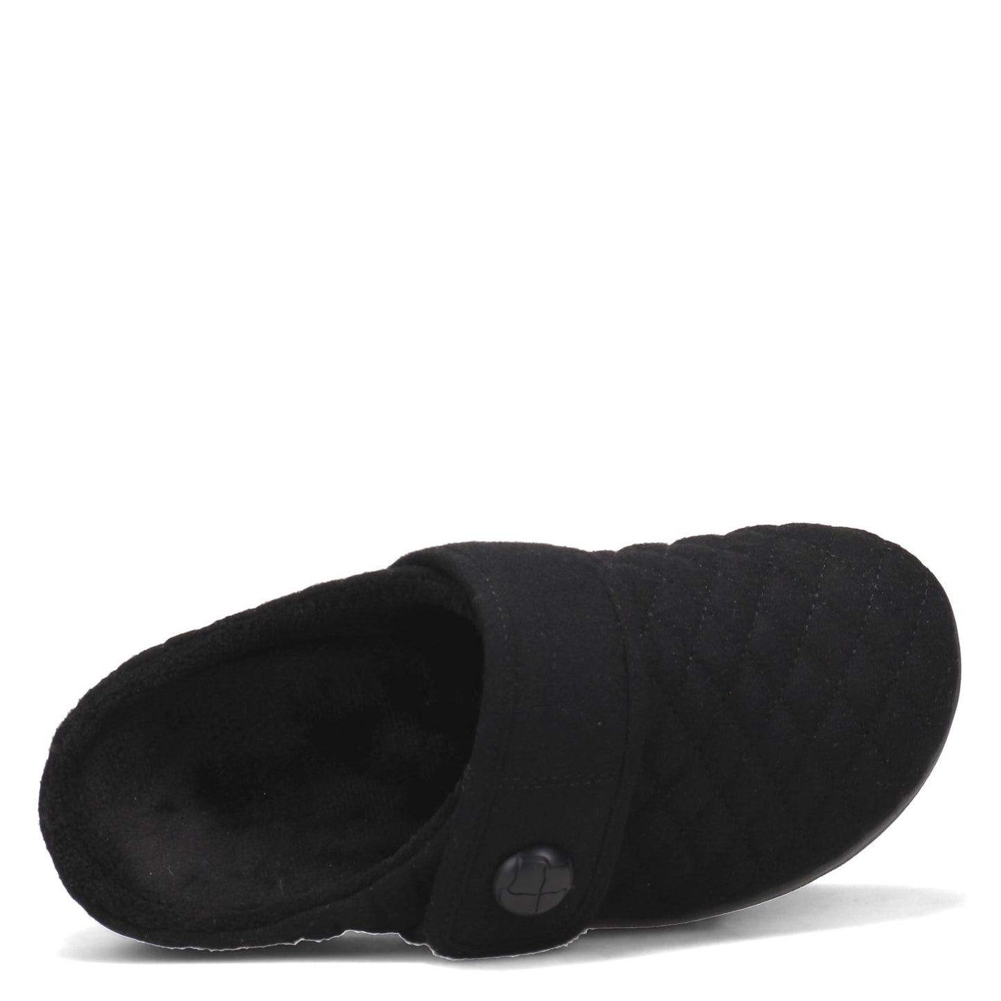 Peltz Shoes Women's Vionic Carlin Slipper BLACK FLANNEL 10011458-BLK