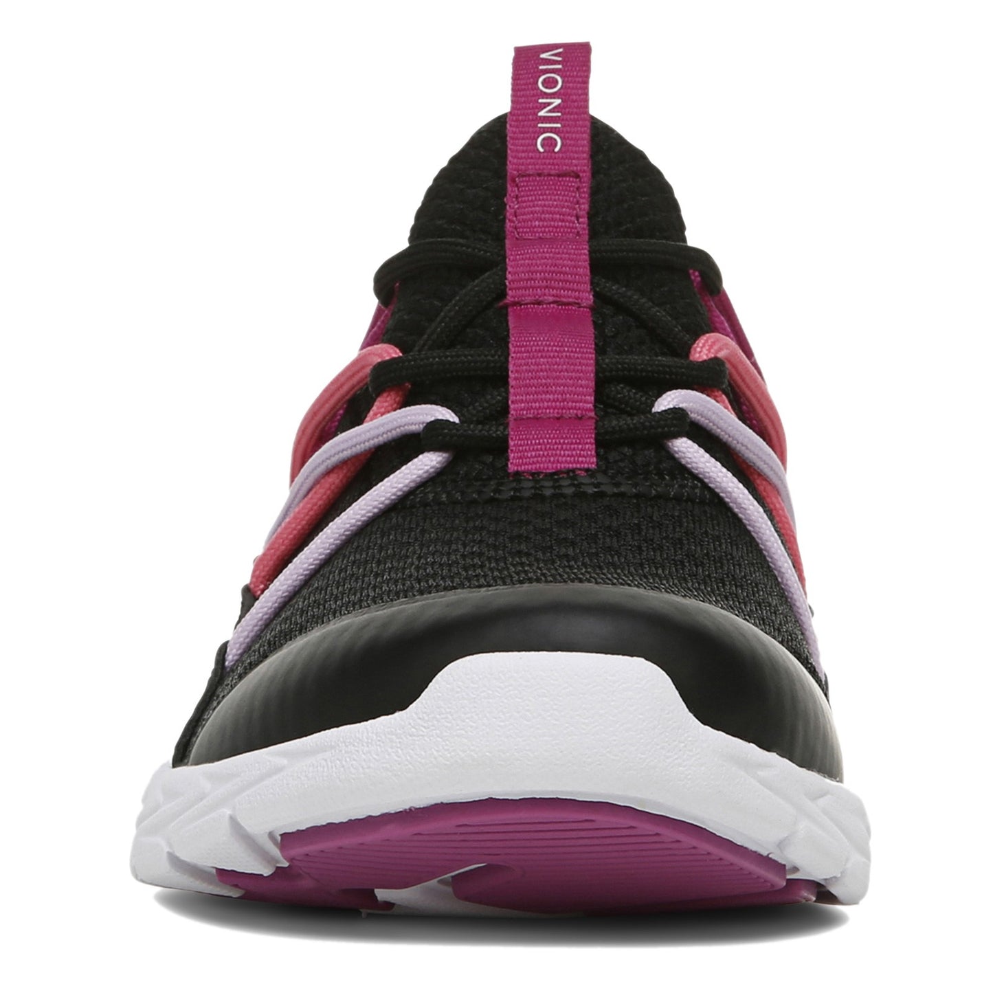 Peltz Shoes Women's Vionic Zeliya Sneaker BLACK PINK 10011662-979