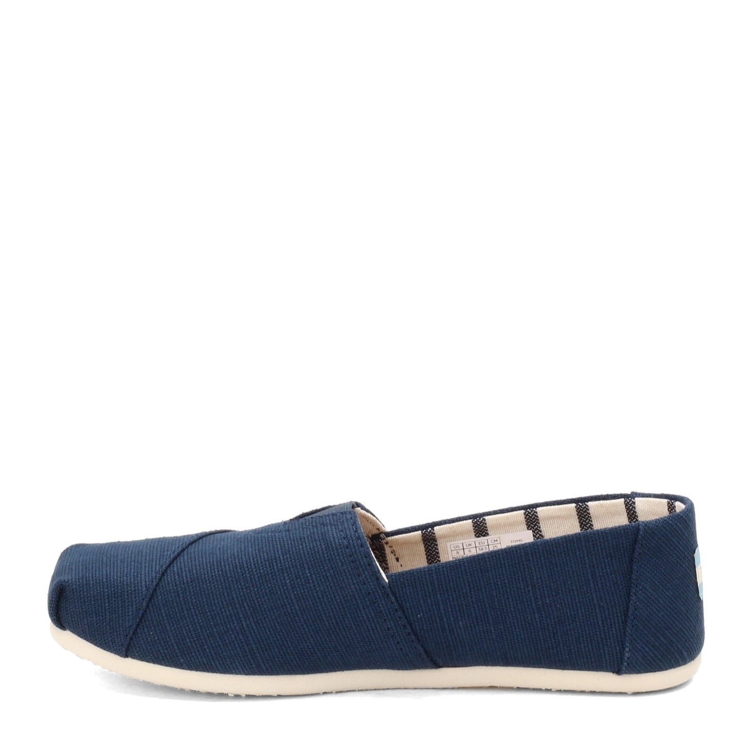 Peltz Shoes Women's Toms Alpargata Slip-On DARK BLUE 10011671