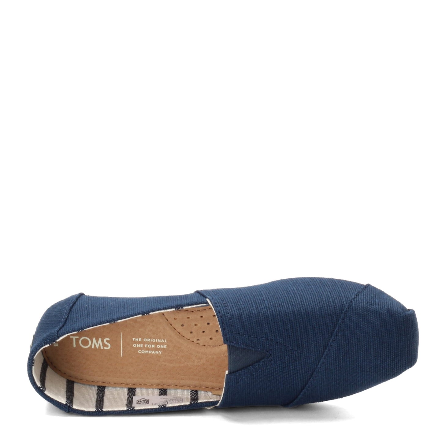 Peltz Shoes Women's Toms Alpargata Slip-On DARK BLUE 10011671