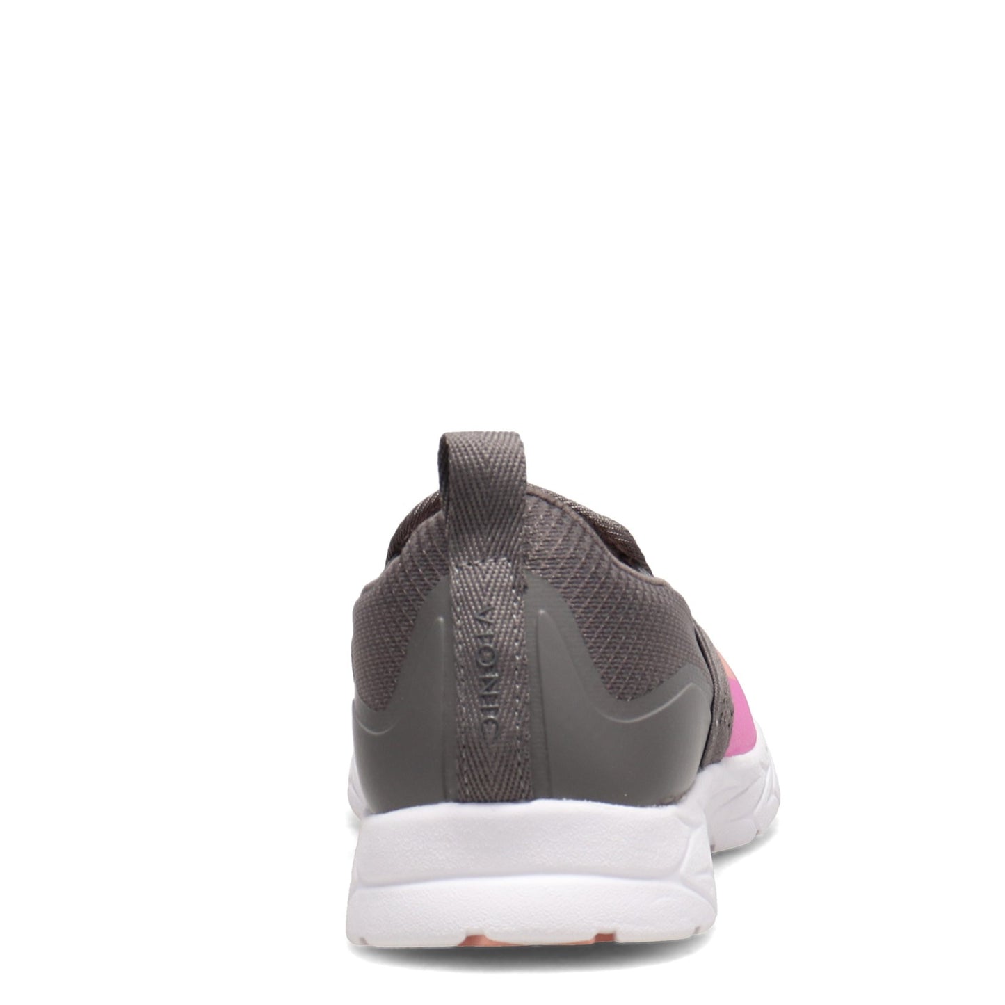 Peltz Shoes Women's Vionic Brisk Nalia Sneaker GREY PINK 10012106-GRYPNK