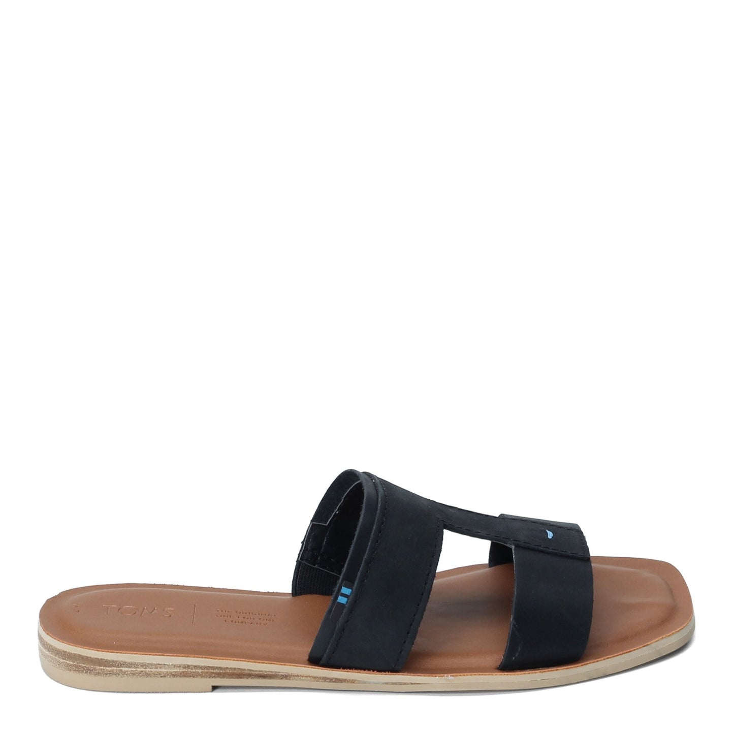 Peltz Shoes Women's Toms Seacliff Sandal BLACK 10015122