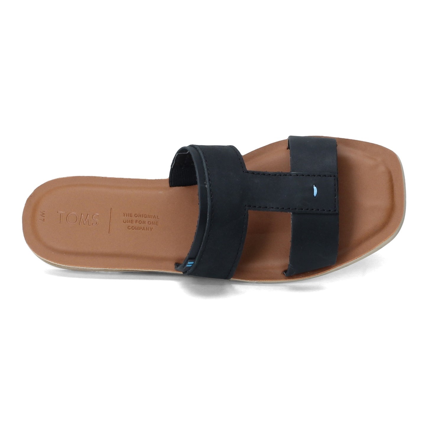 Peltz Shoes Women's Toms Seacliff Sandal BLACK 10015122