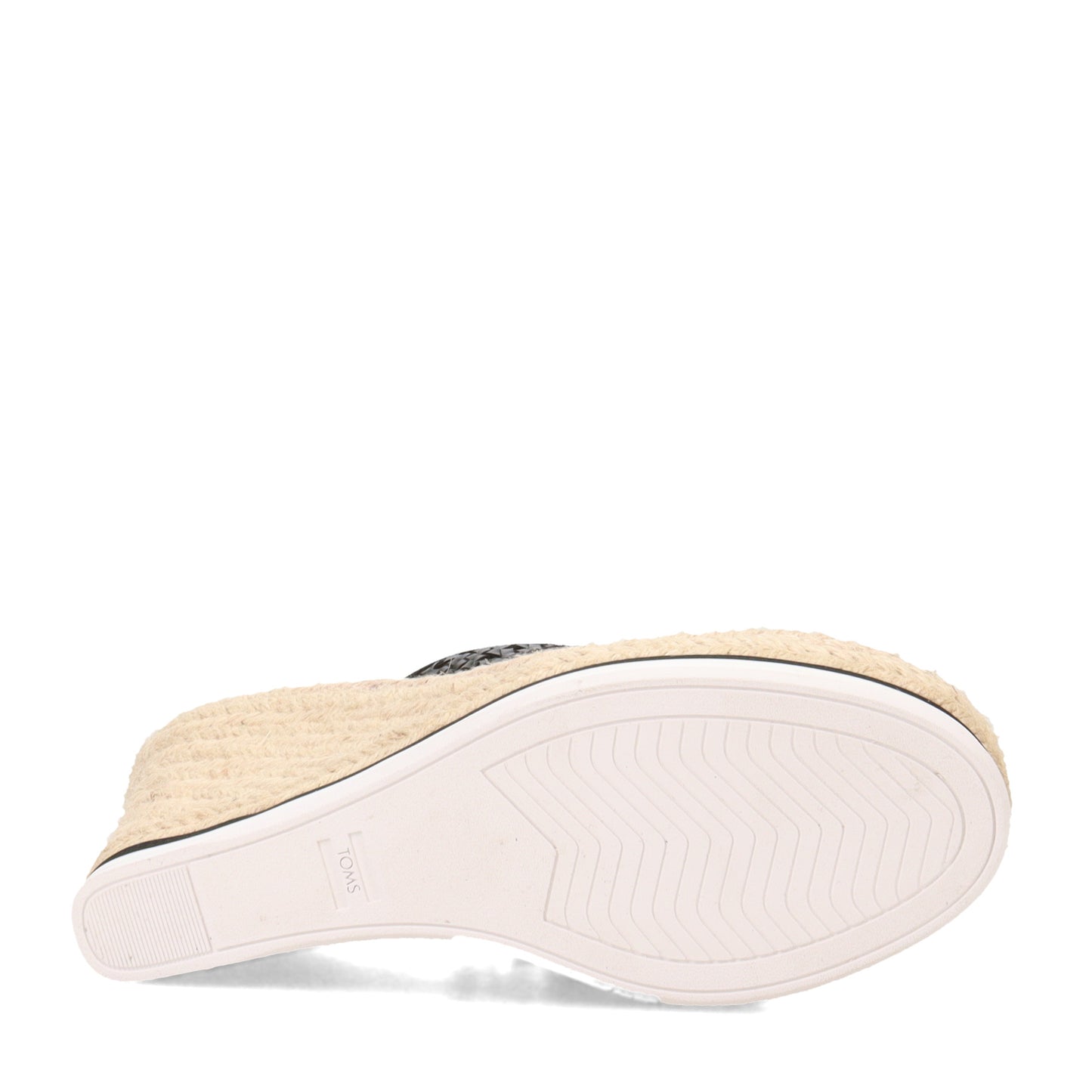 Peltz Shoes Women's Toms Monica Mule Sandal BLACK 10016367