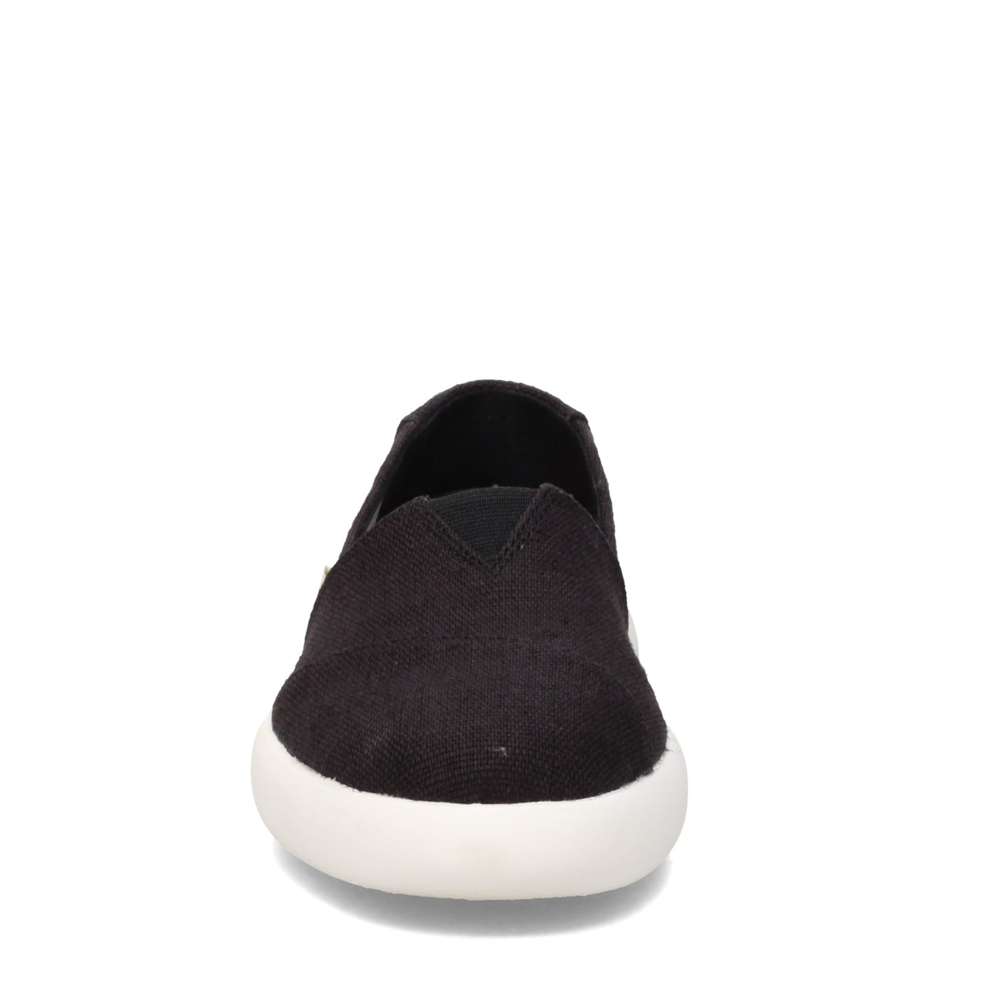 Peltz Shoes Women's Toms Alpargata Mallow Slip-On BLACK 10016732