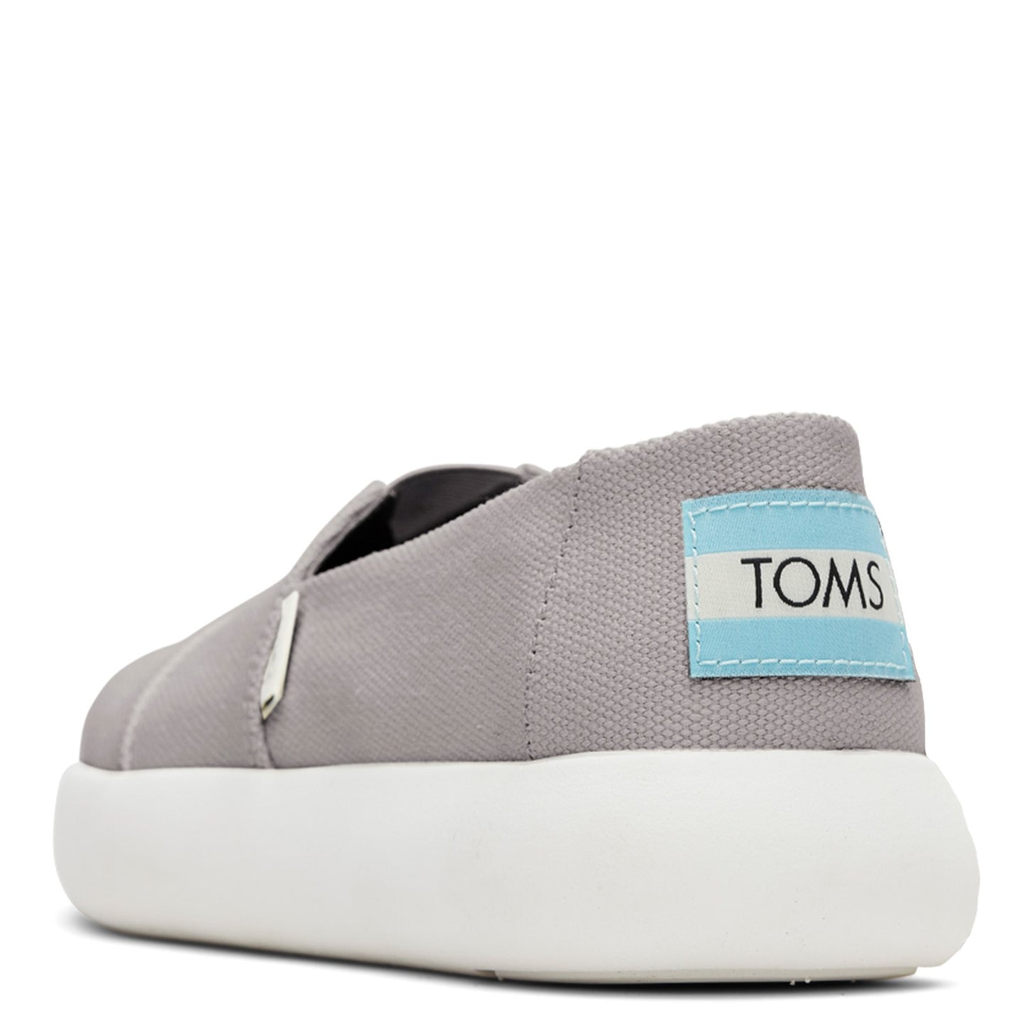 Peltz Shoes Women's Toms Alpargata Mallow Slip-On GREY 10016745