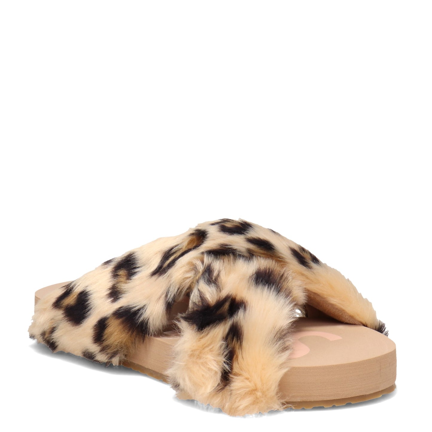 Peltz Shoes Women's Toms Susie Slide CHEETAH 10016796
