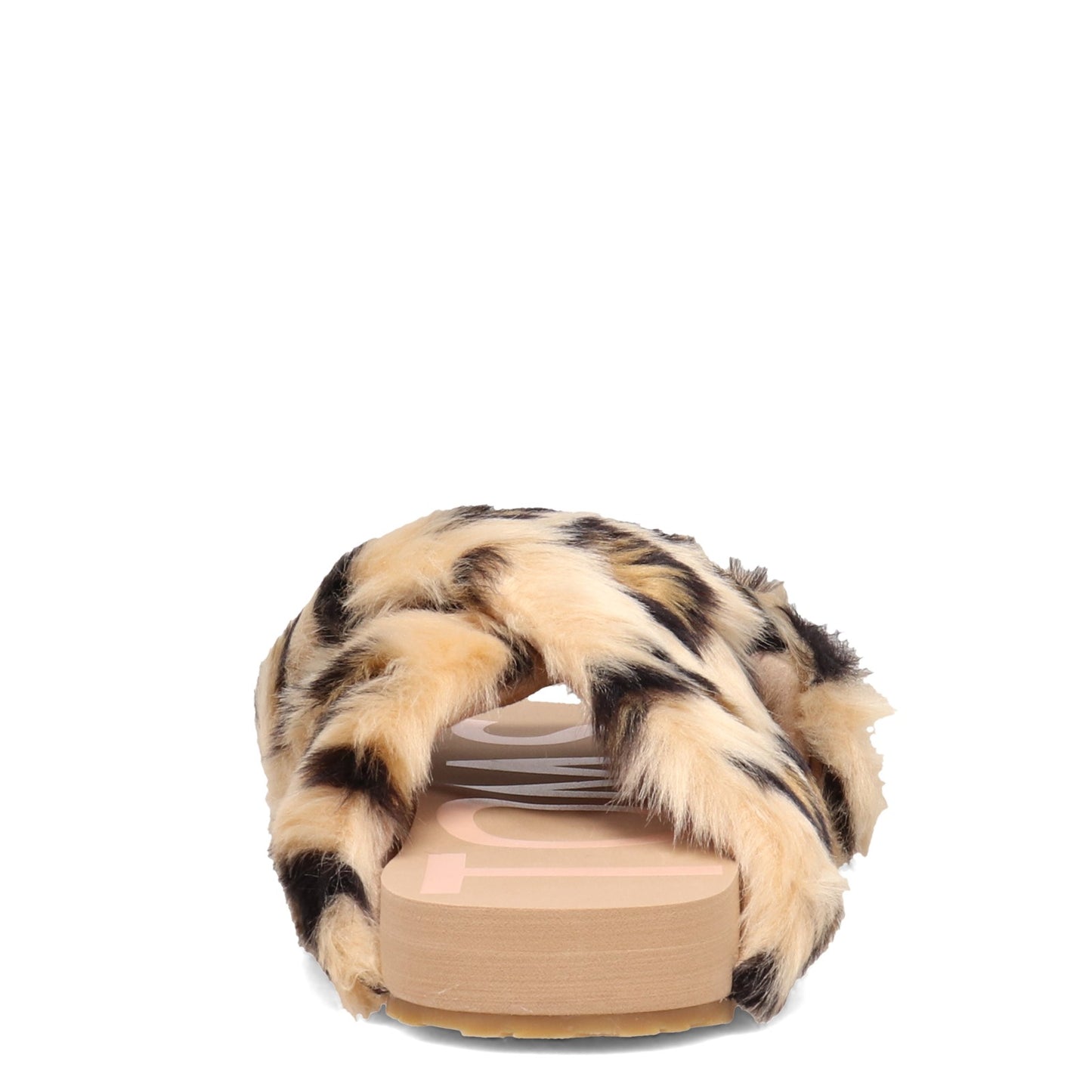 Peltz Shoes Women's Toms Susie Slide CHEETAH 10016796