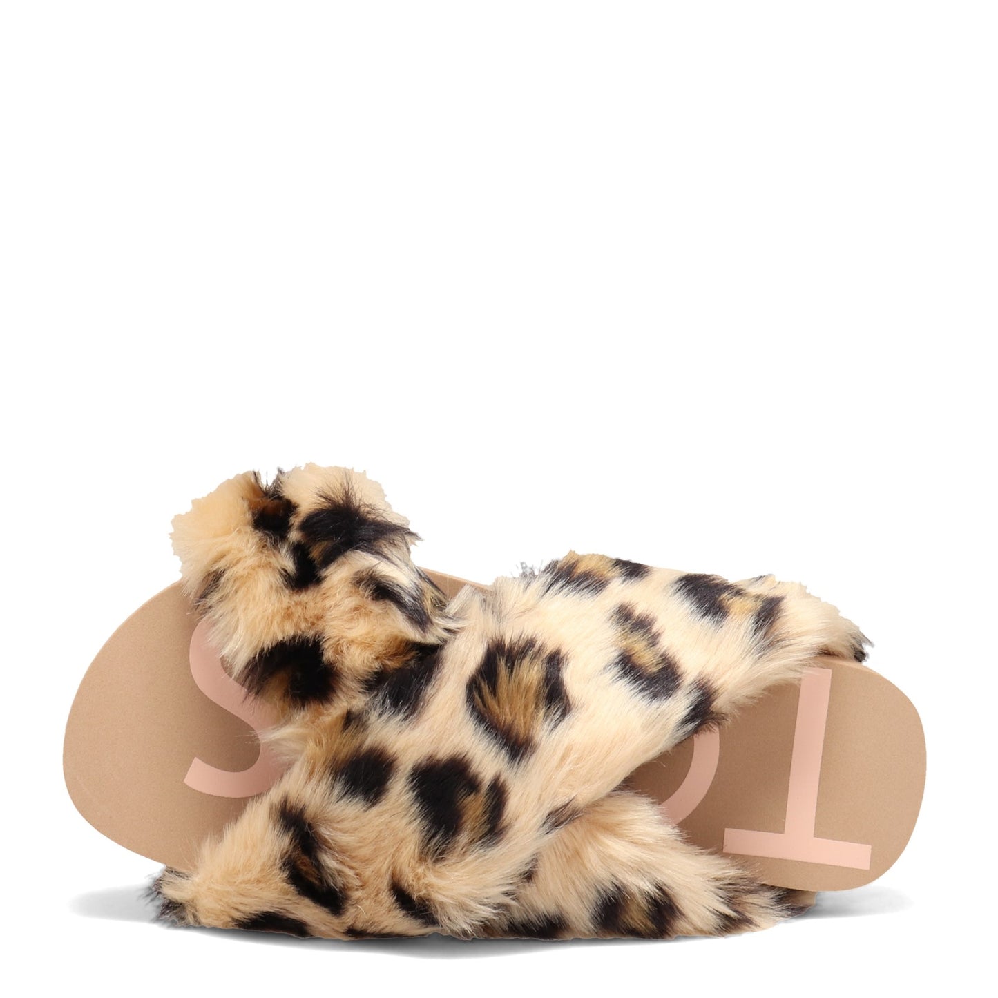 Peltz Shoes Women's Toms Susie Slide CHEETAH 10016796