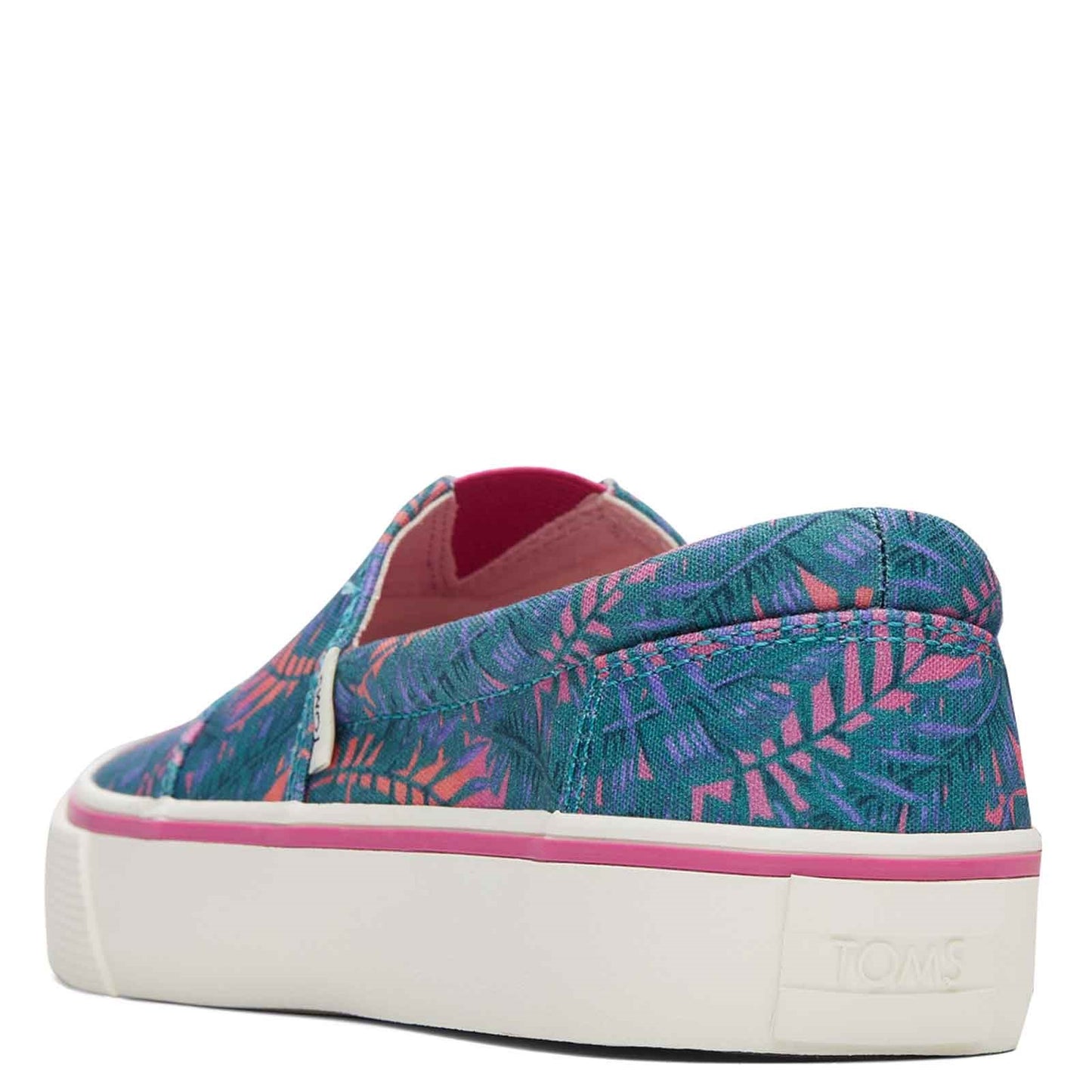 Peltz Shoes Women's Toms Alpargata Fenix Slip-On TROPICAL HAWAIIAN PR 10017871