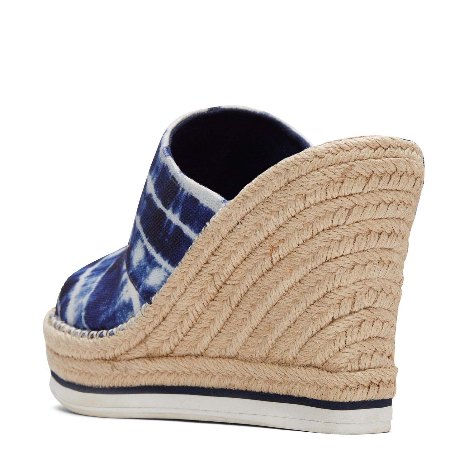 Peltz Shoes Women's Toms Monica Mule Sandal BLUE MULTI 10017896