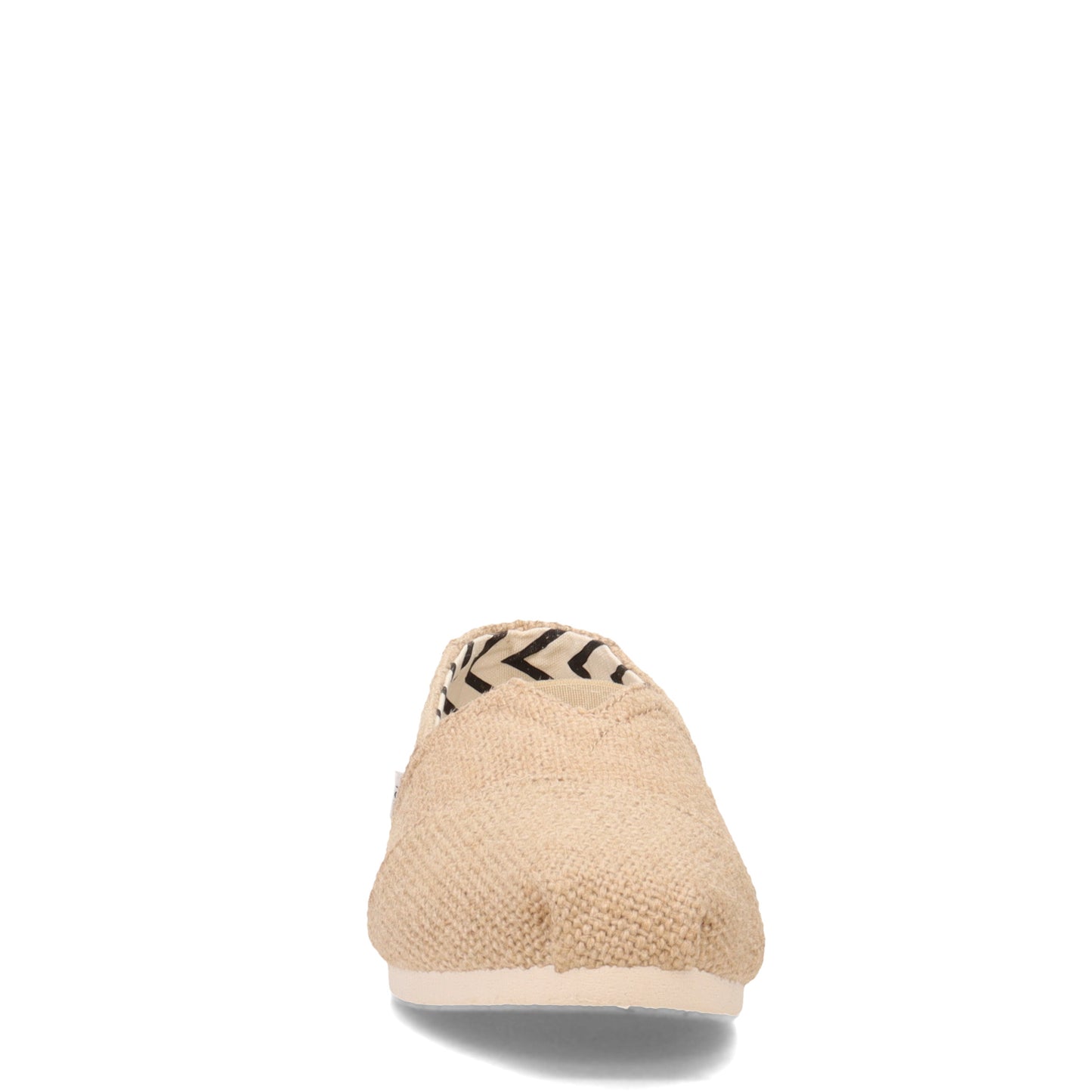 Peltz Shoes Women's Toms Alpargata Burlap Slip-On BURLAP 10018371