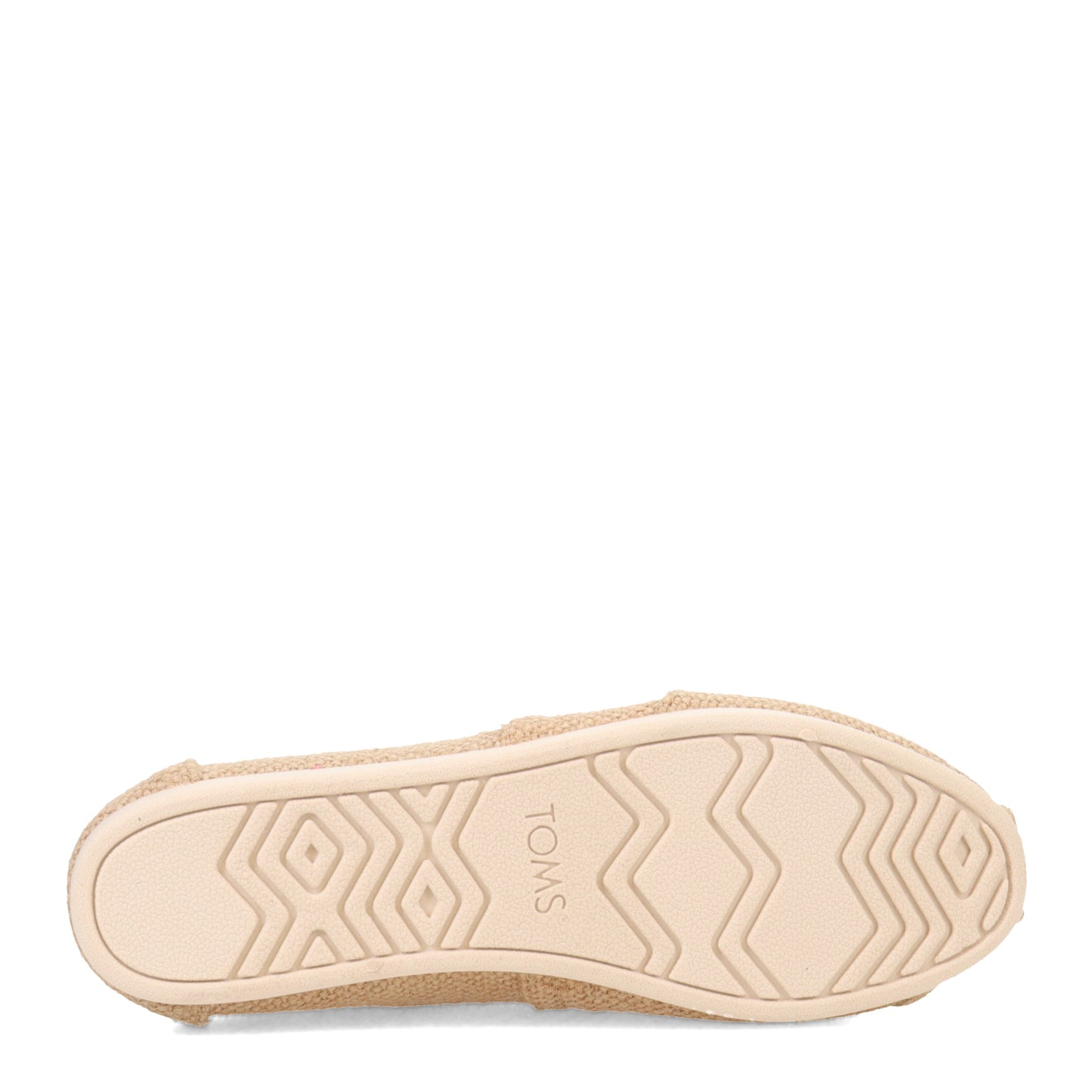 Peltz Shoes Women's Toms Alpargata Burlap Slip-On BURLAP 10018371