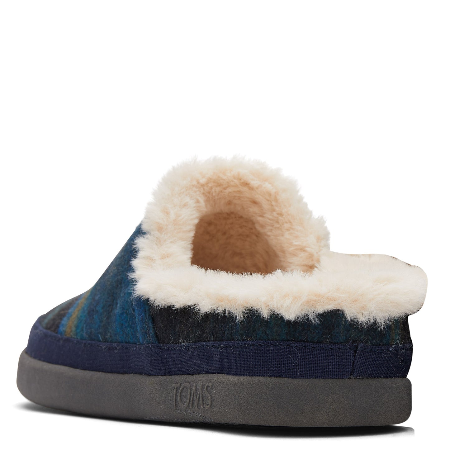 Peltz Shoes Women's Toms Sage Slipper NAVY OMBRE 10018791
