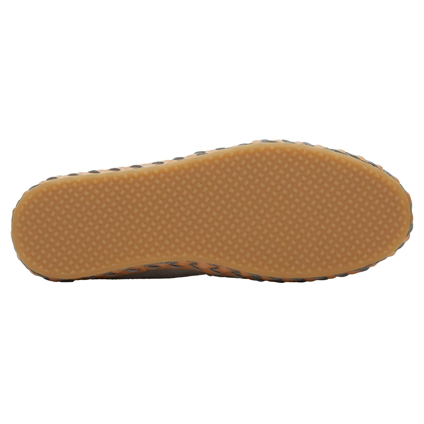 Peltz Shoes Women's Toms Alpargata Leather Wrap Slip-On CEMENT 10018889