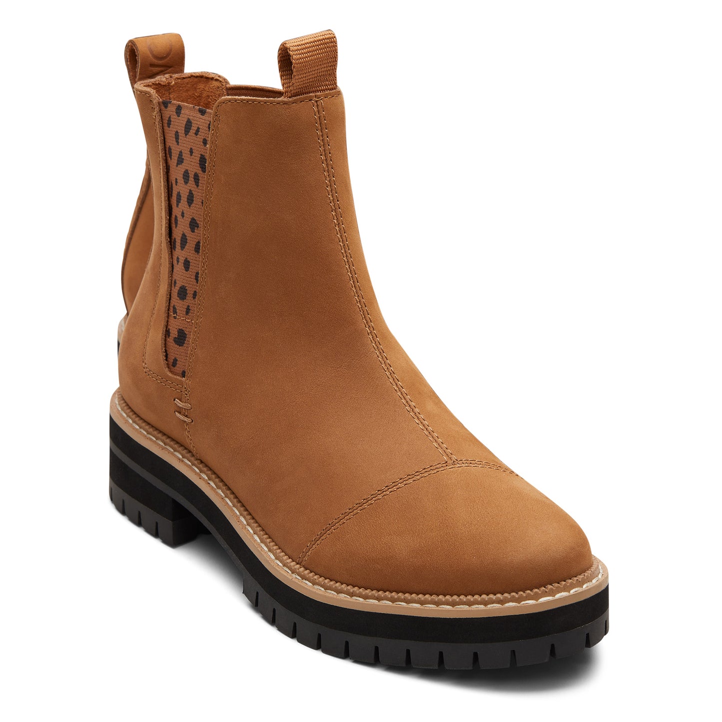 Peltz Shoes Women's TOMS Dakota Boot BROWN SUGAR 10018995