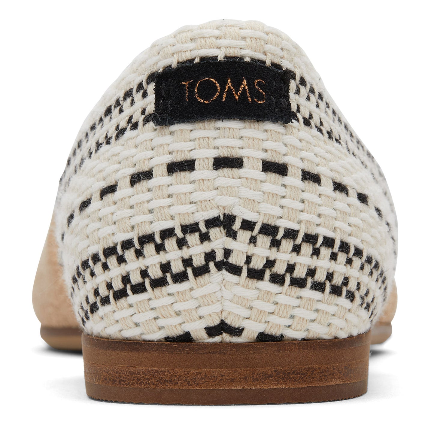 Peltz Shoes Women's Toms Jutti D'Orsay Flat OATMEAL 10019550