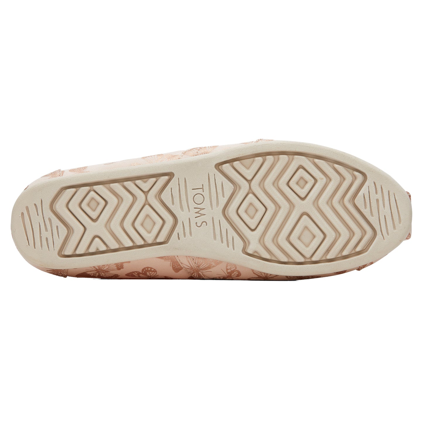 Peltz Shoes Women's Toms Alpargata Slip-On PEACH 10019630