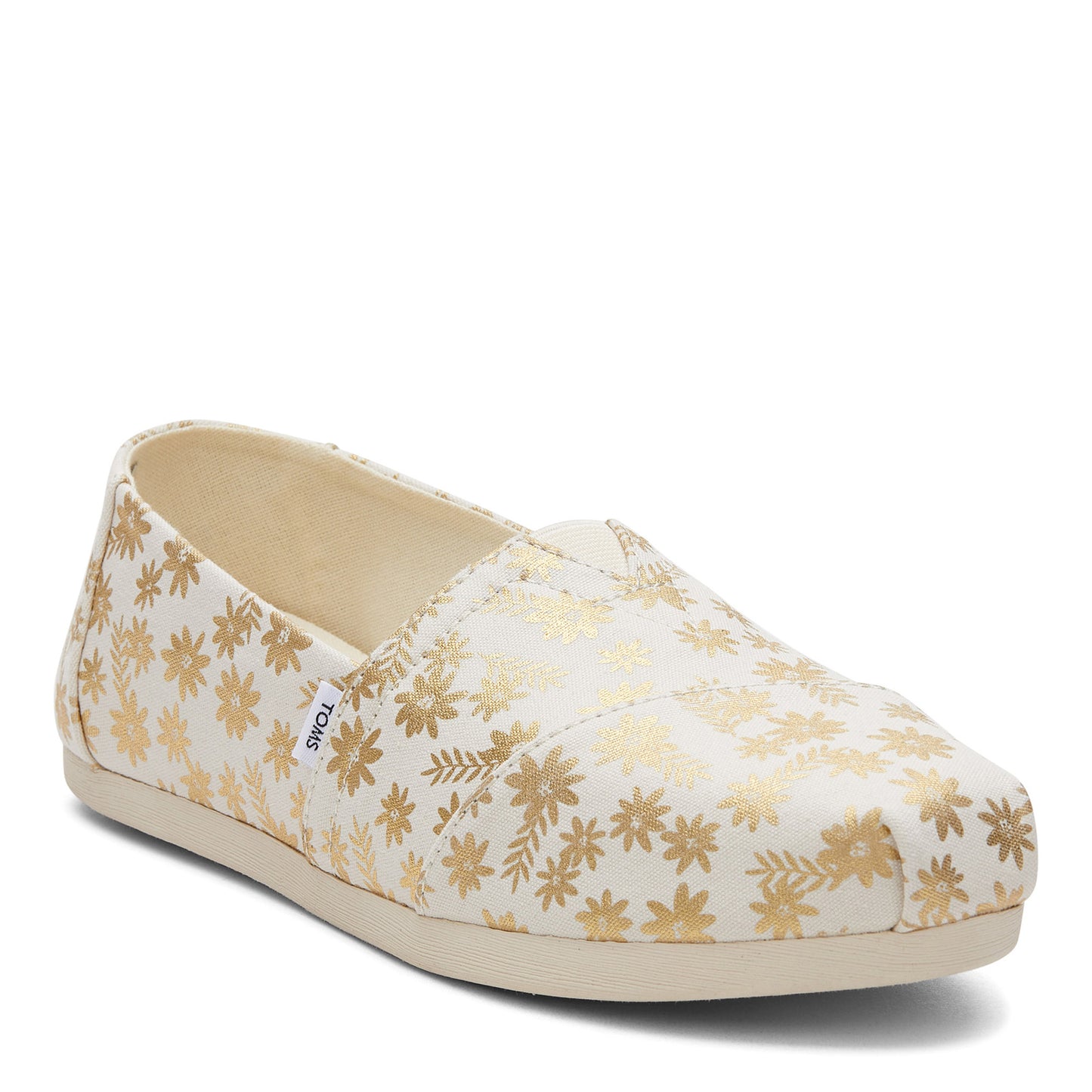 Peltz Shoes Women's Toms Alpargata Slip-On NATURAL 10019658