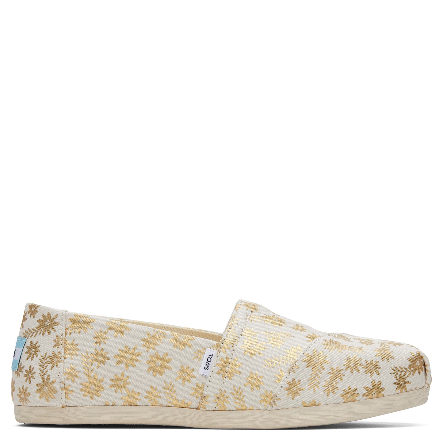 Peltz Shoes Women's Toms Alpargata Slip-On NATURAL 10019658