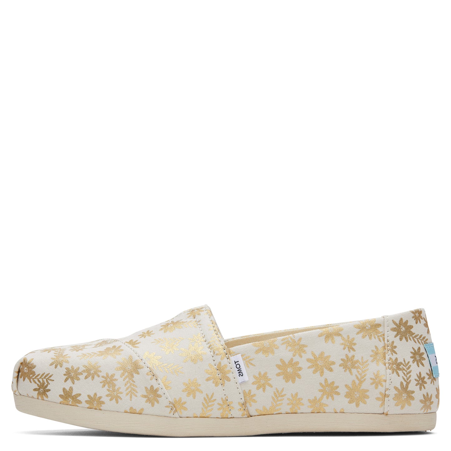 Peltz Shoes Women's Toms Alpargata Slip-On NATURAL 10019658