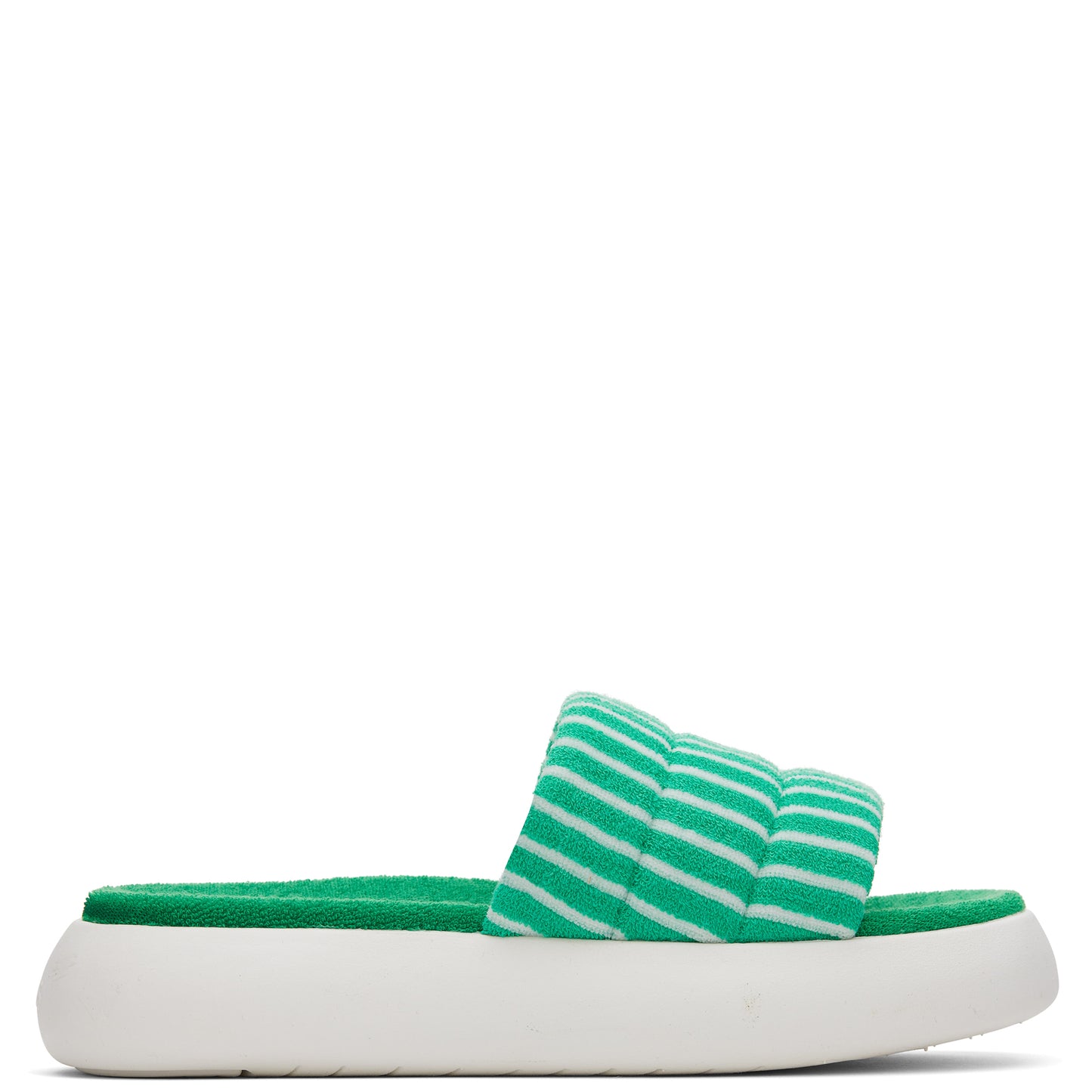 Peltz Shoes Women's Toms Alpargata Mallow Slide Sandal FERN 10019721