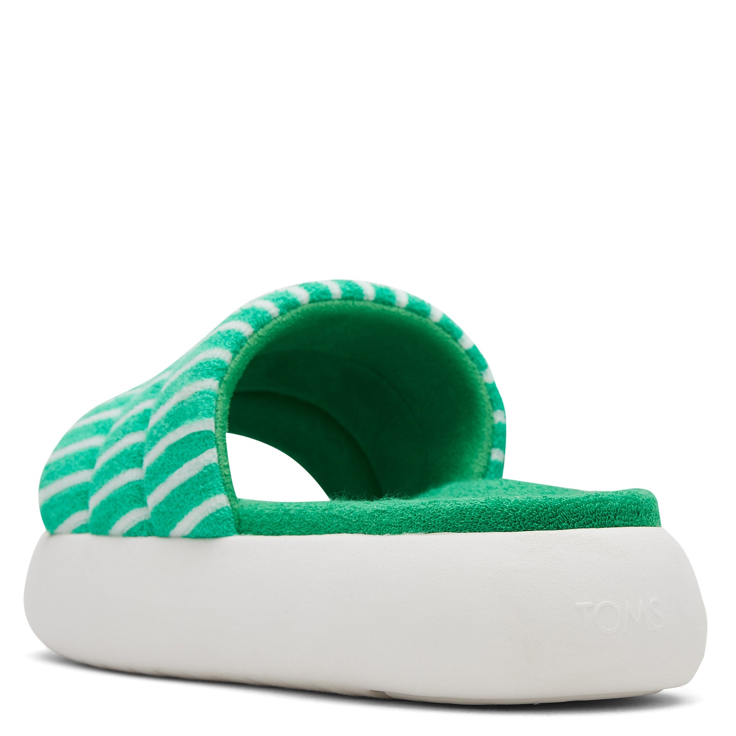 Peltz Shoes Women's Toms Alpargata Mallow Slide Sandal FERN 10019721