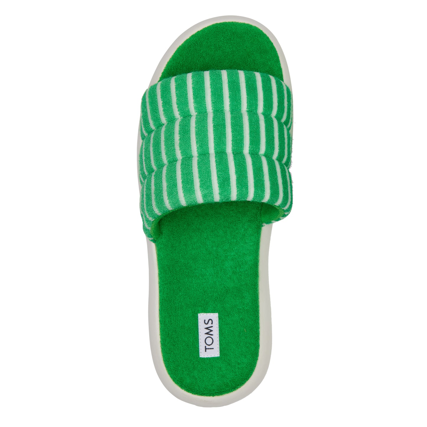 Peltz Shoes Women's Toms Alpargata Mallow Slide Sandal FERN 10019721