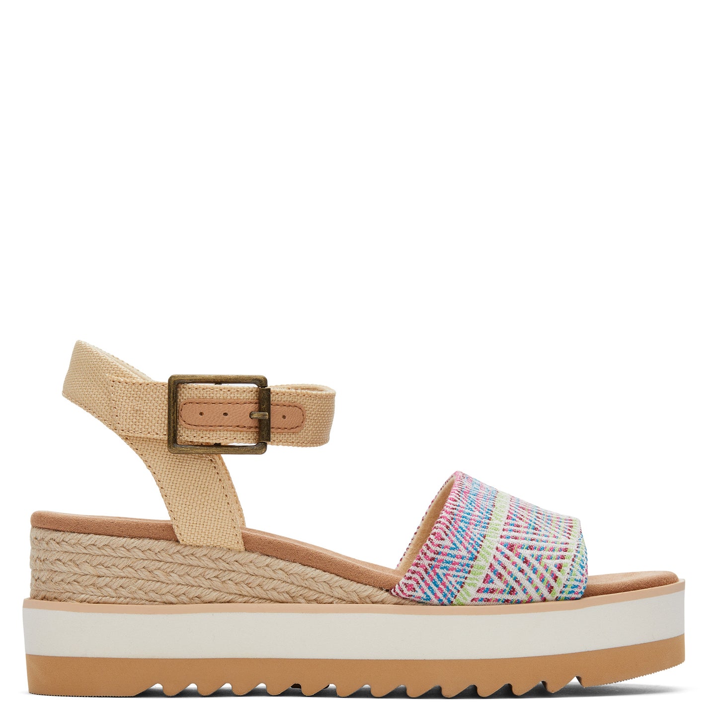 Peltz Shoes Women's Toms Diana Sandal NATURAL 10019728