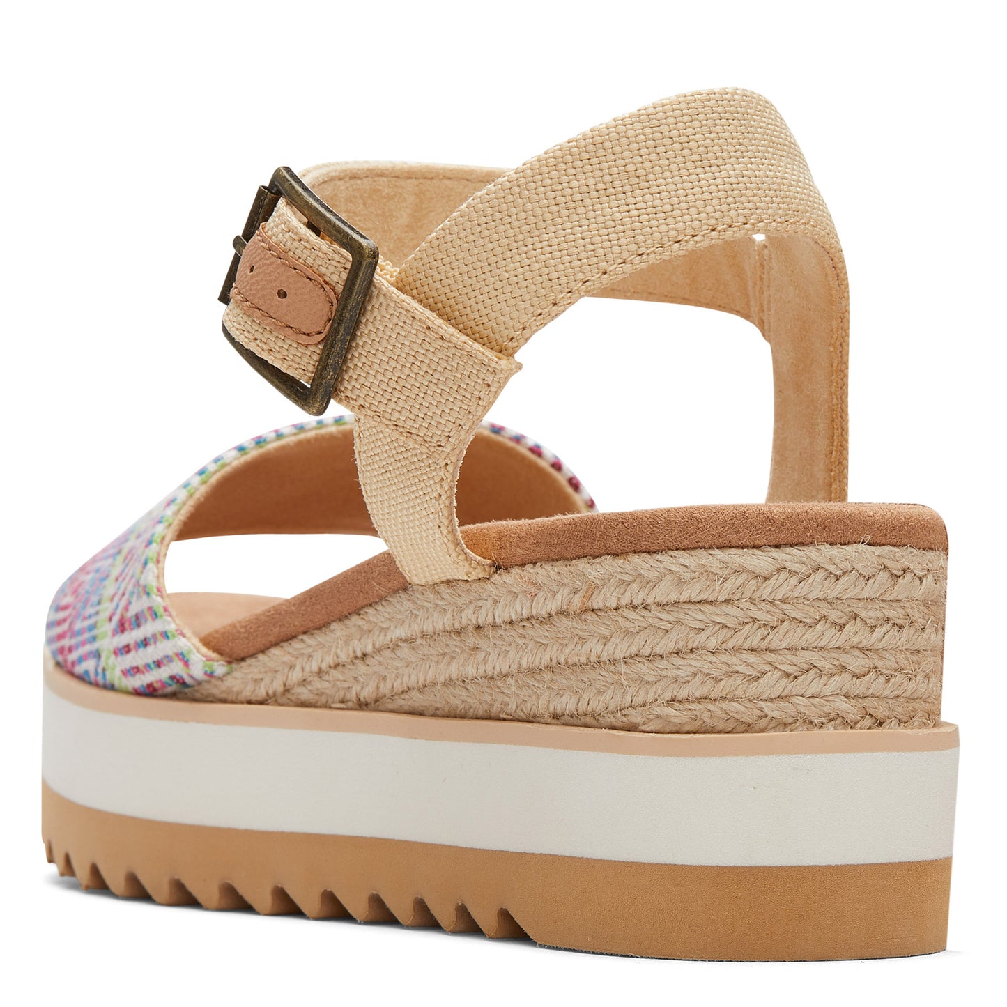 Peltz Shoes Women's Toms Diana Sandal NATURAL 10019728