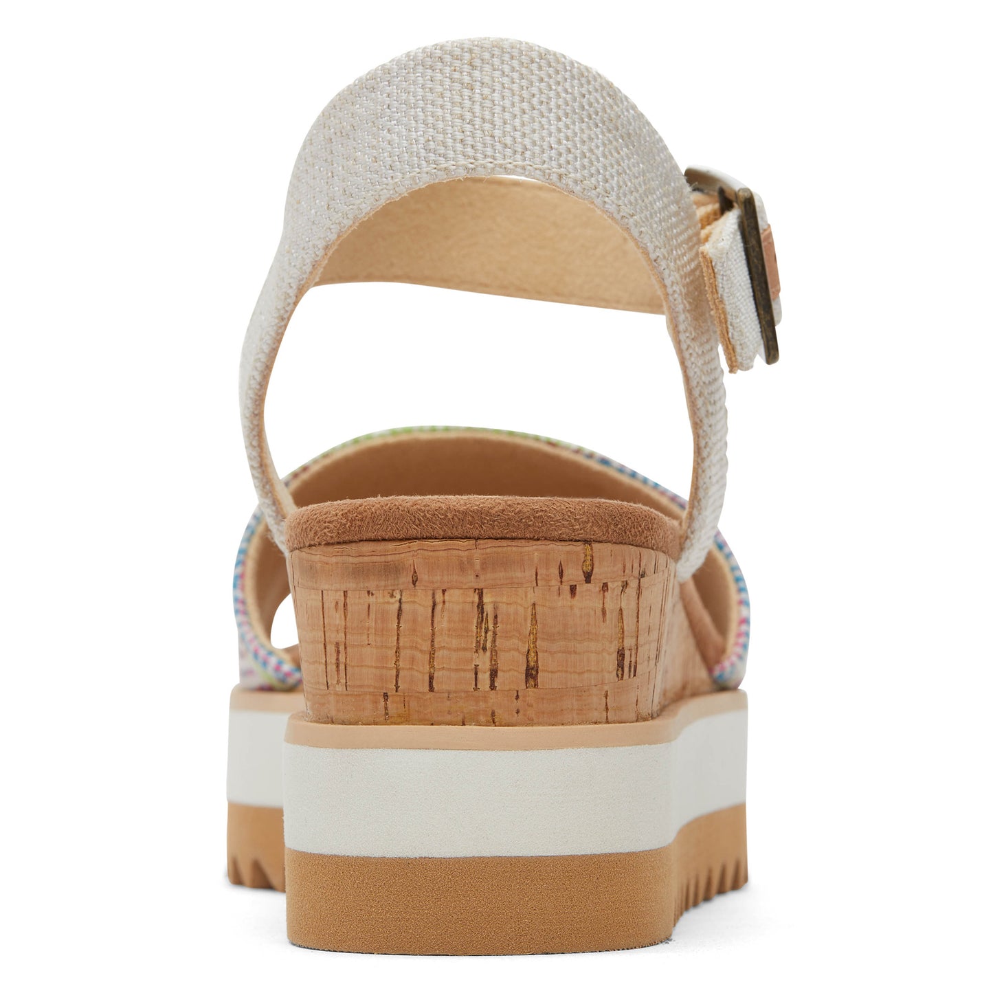 Peltz Shoes Women's Toms Diana Sandal NATURAL 10019728