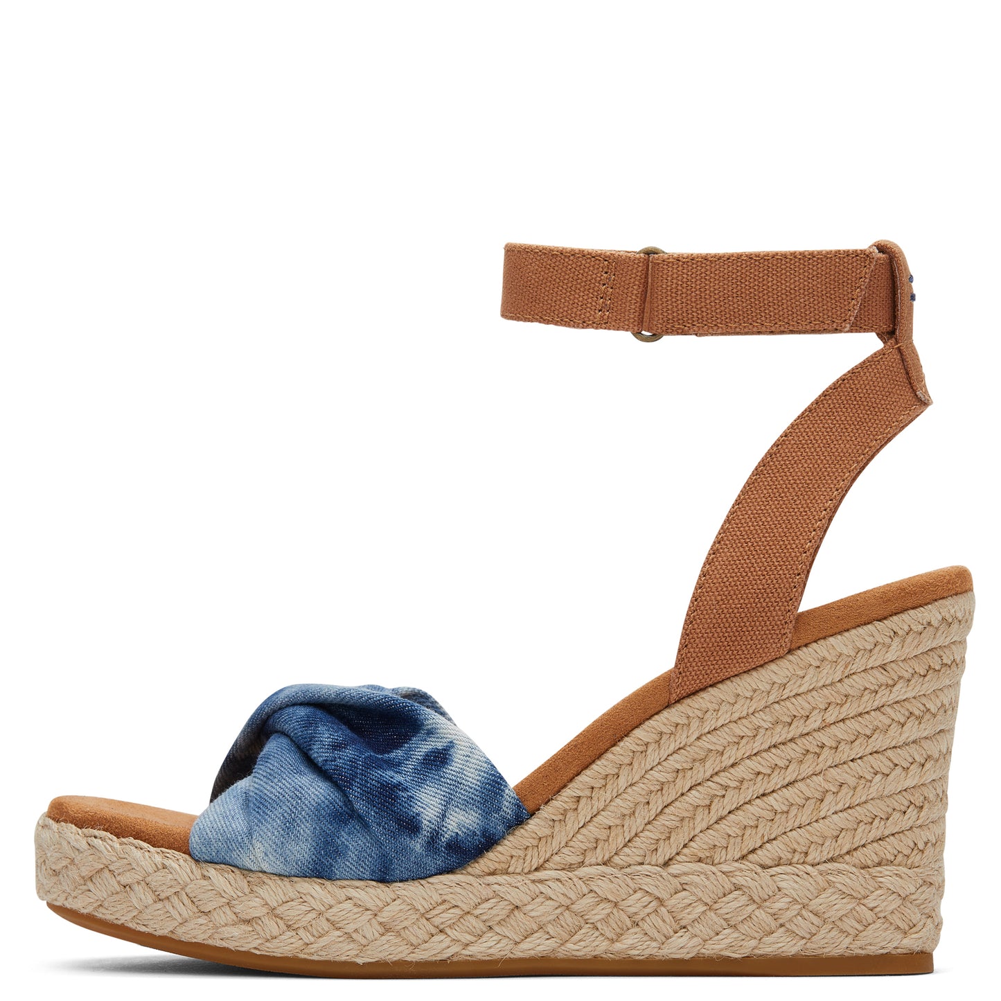 Peltz Shoes Women's Toms Marisela Sandal denim 10019741