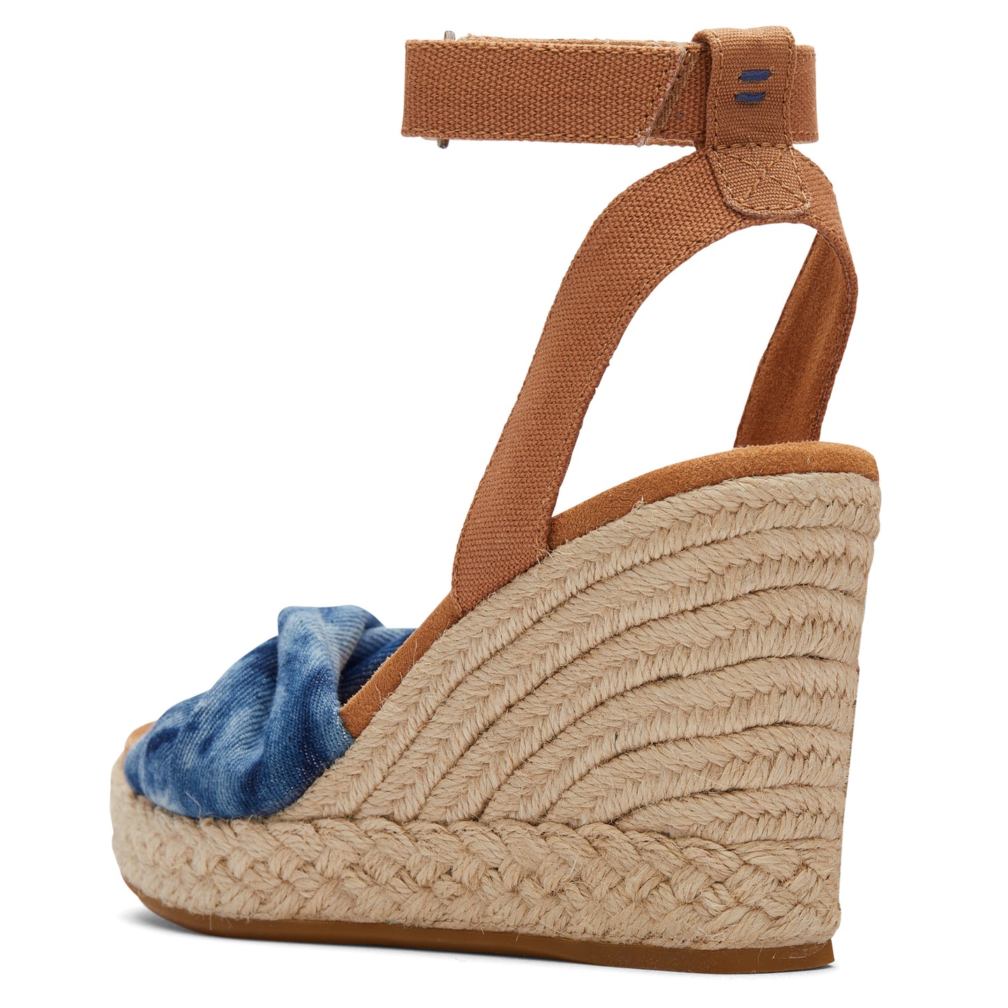 Peltz Shoes Women's Toms Marisela Sandal denim 10019741