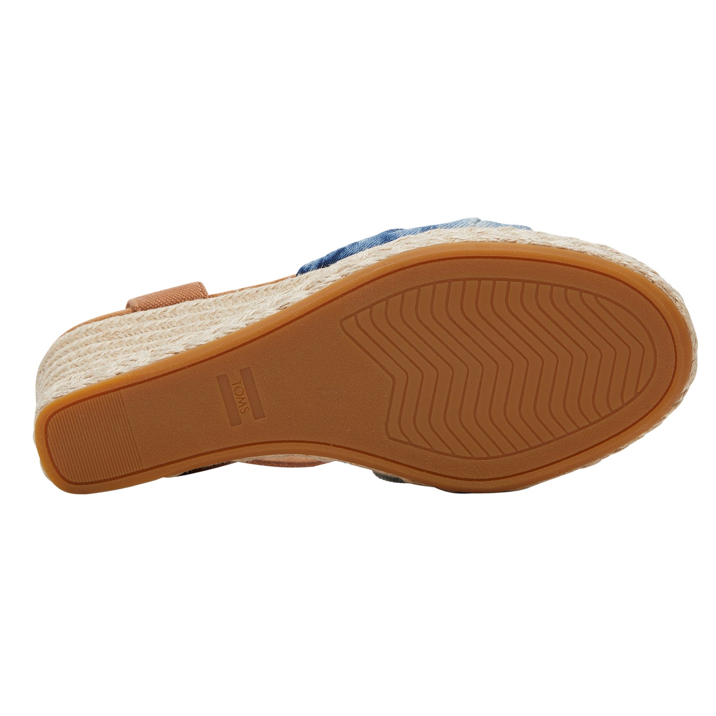 Peltz Shoes Women's Toms Marisela Sandal denim 10019741