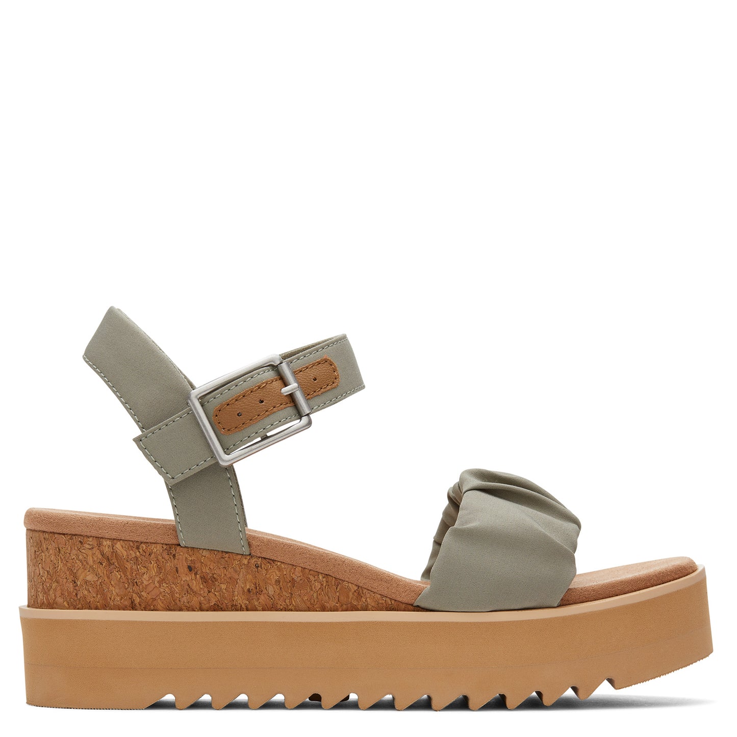 Peltz Shoes Women's Toms Diana Sandal VETIVER 10019753