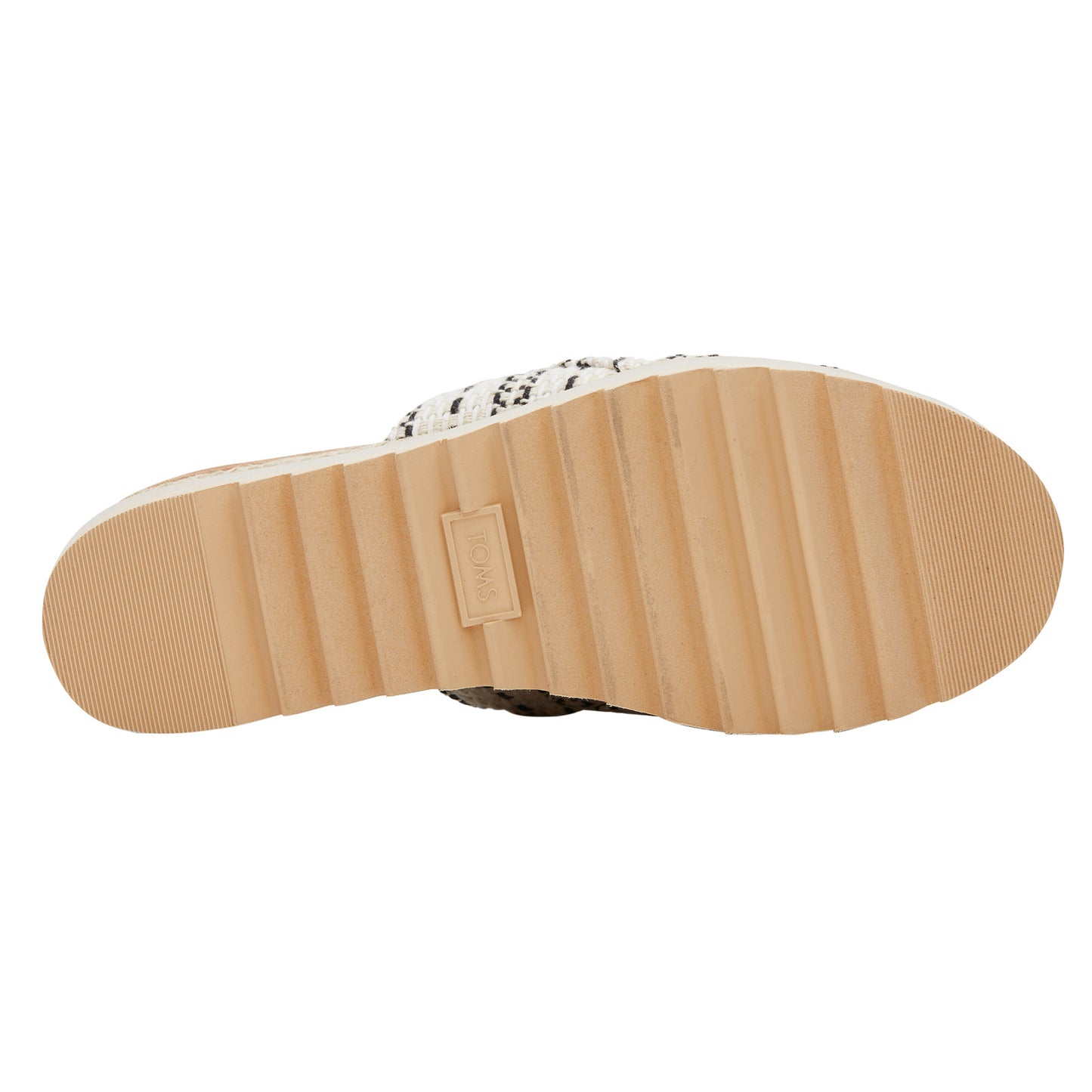 Peltz Shoes Women's Toms Diana Mule Sandal Global Woven 10019755
