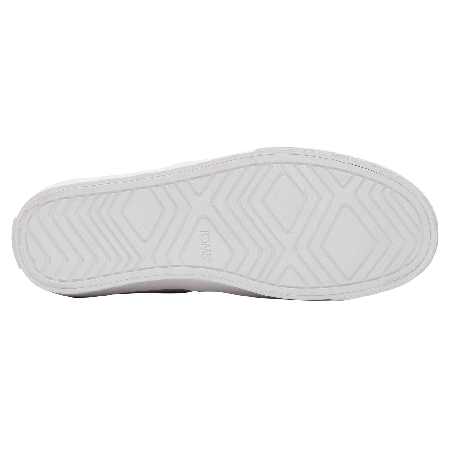 Peltz Shoes Women's Toms Alpargata Fenix Platform Slip-On Light Grey 10019796